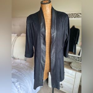 Joseph Ribkoff faux suede jacket